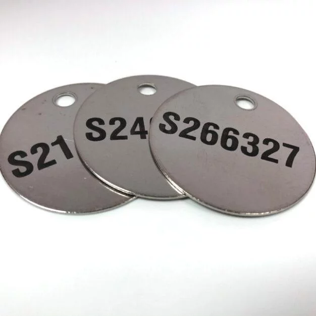 Metal Valve Tags